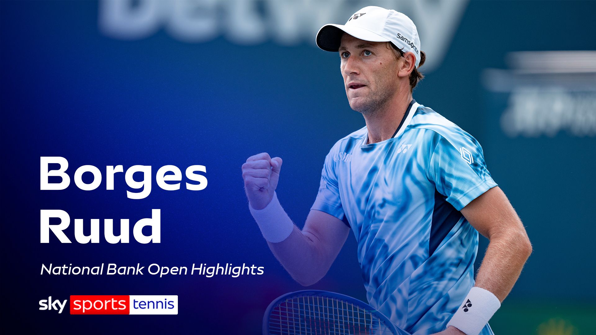 Ruud through to last 16 after beating Borges in straight sets 