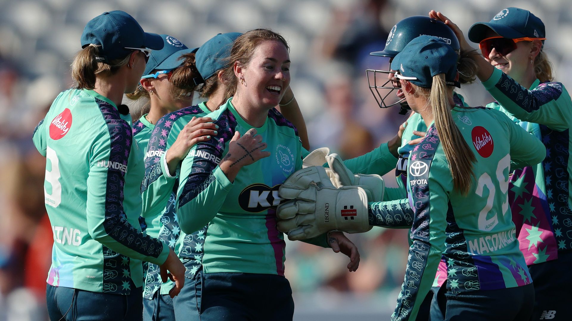 Invincibles thrash Phoenix with third highest score in Women's Hundred history