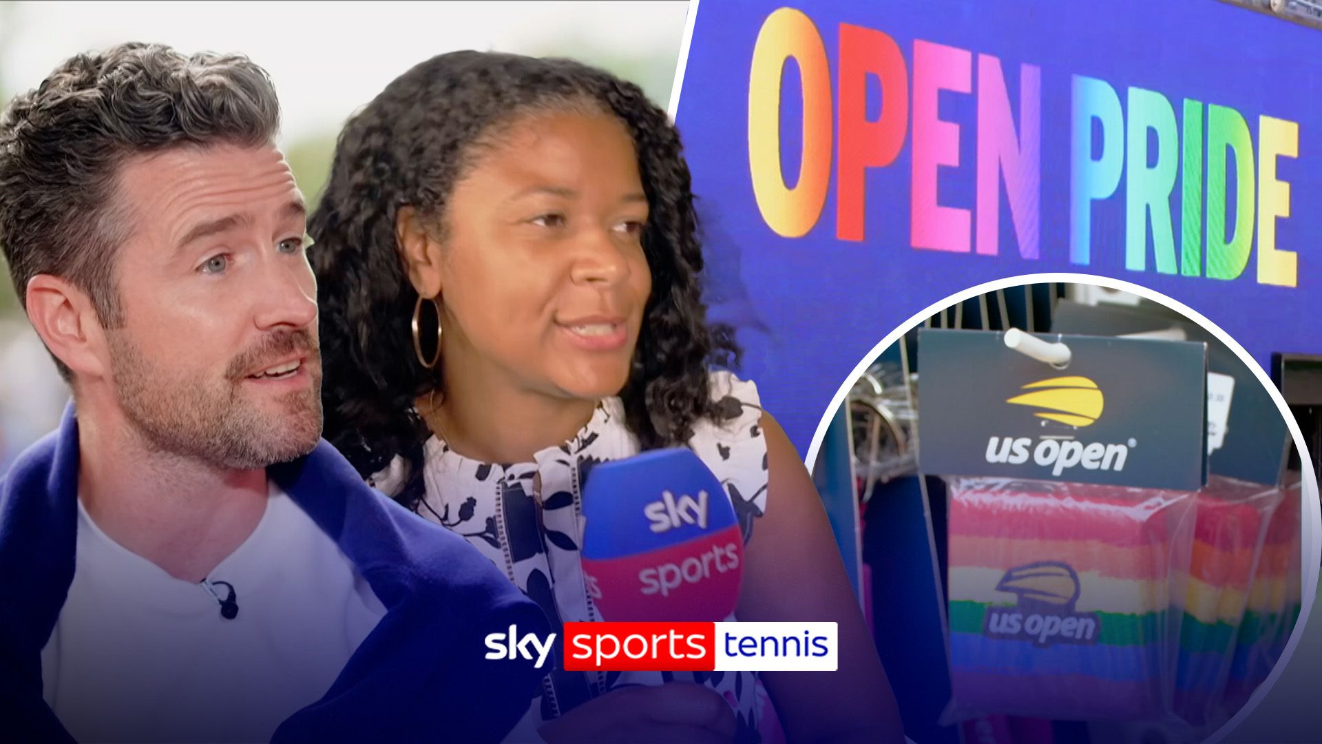 'It's really for people to feel, they can be themselves' | US Open celebrates pride