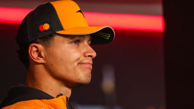 Lando Norris after the 2025 Dutch Grand Prix