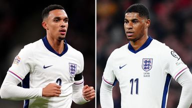 Trent Alexander-Arnold and Marcus Rashford