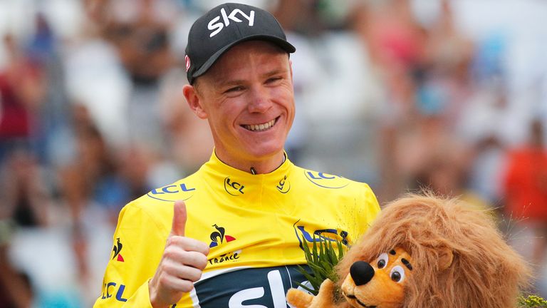 Froome dominated the Tour de France with Team Sky prior to 2019