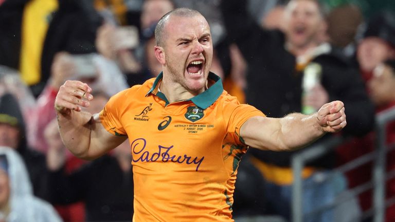 Dylan Pietsch was among the try scorers as Australia ensured they would not be whitewashed by the British and Irish Lions