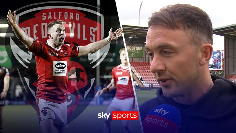 Former Salford Red Devils captain Ryan Brierley reacted to leaving his boyhood team as the club find themselves in extremely difficult financial hardship