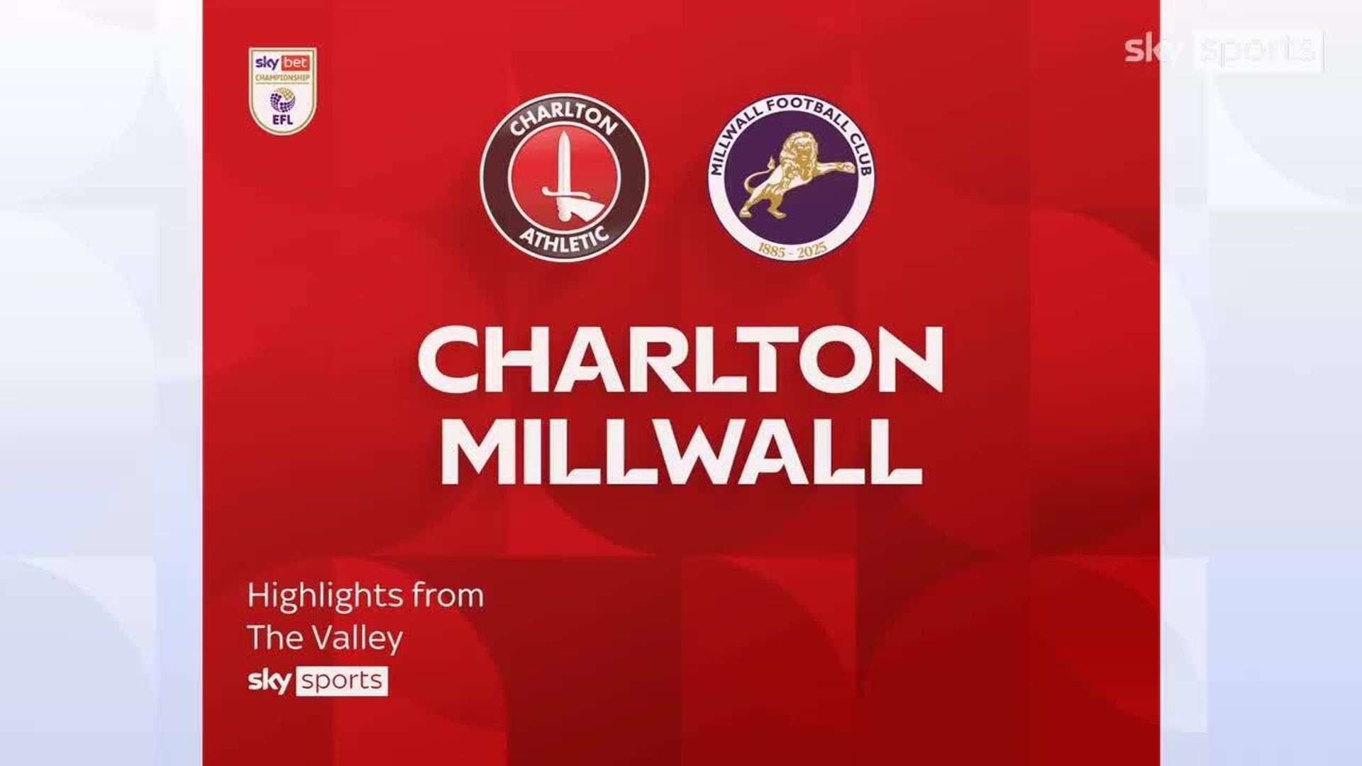 Charlton 1-1 Millwall