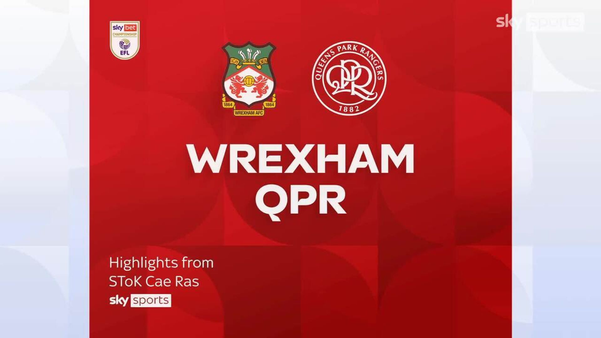 Wrexham 1-3 QPR