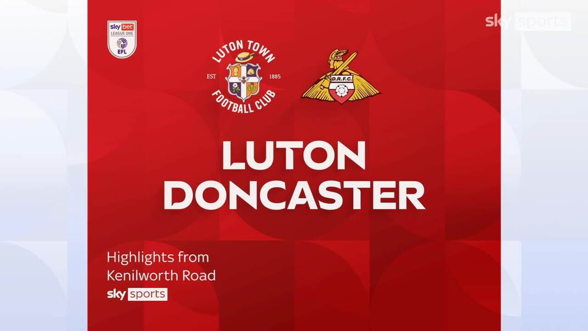 Luton 1-0 Doncaster