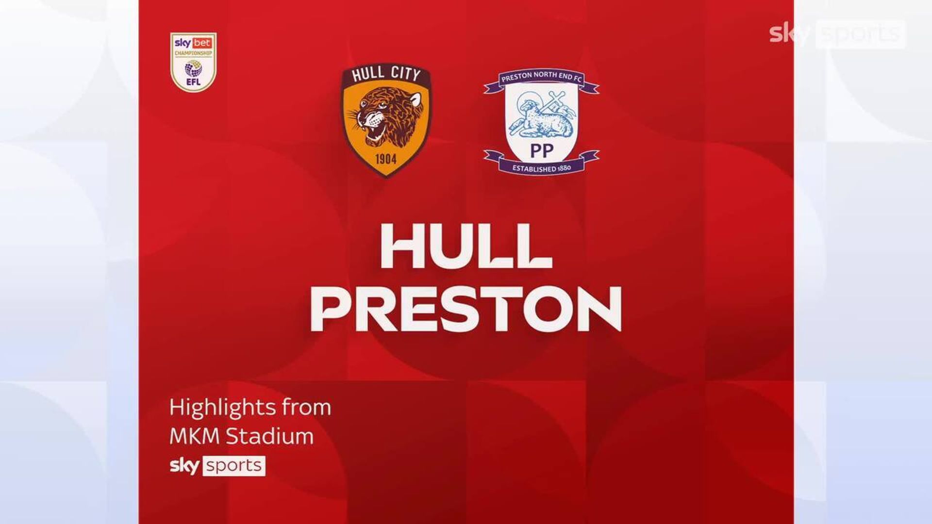 Hull City 2-2 Preston