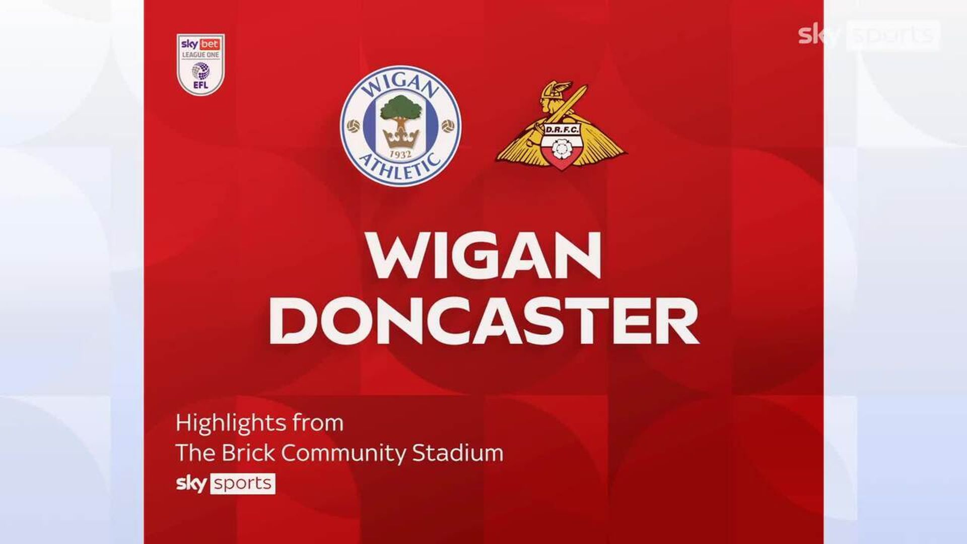 Wigan 3-0 Doncaster
