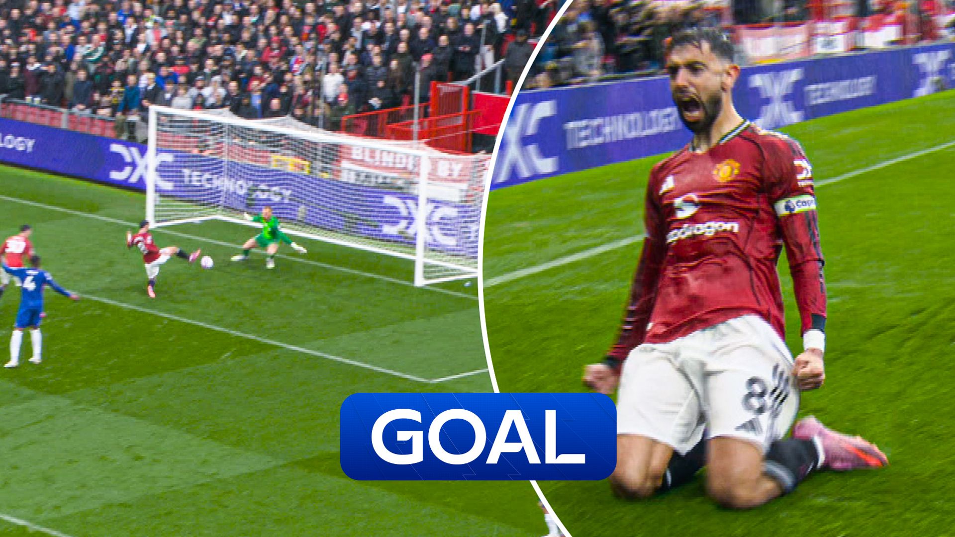 Bruno steers home Man Utd opener as Old Trafford erupts!