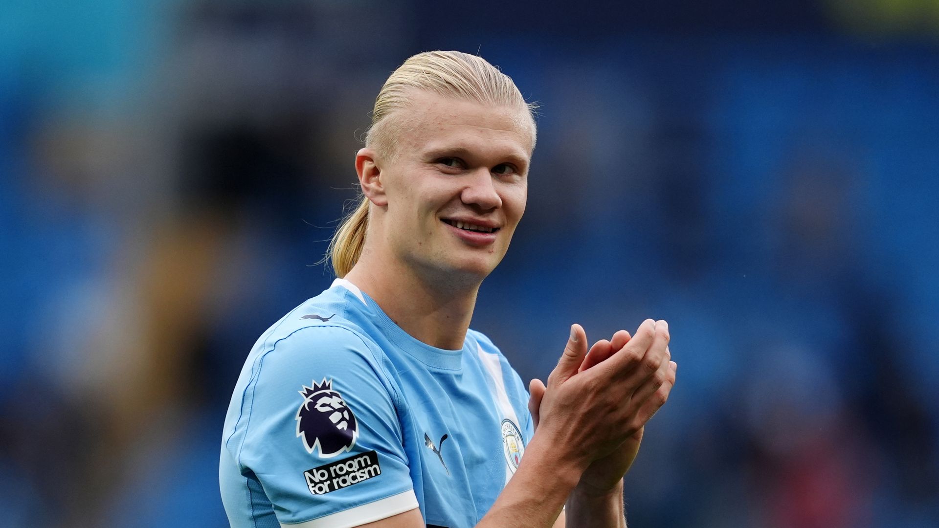 Late Haaland brace helps Man City to big win over Burnley