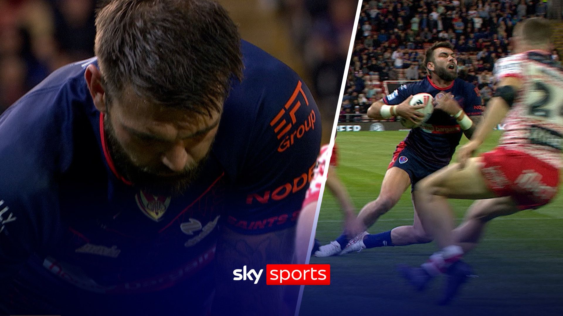 The worst play-acting you'll ever see in rugby league? | St Helens player punished for 'diving'