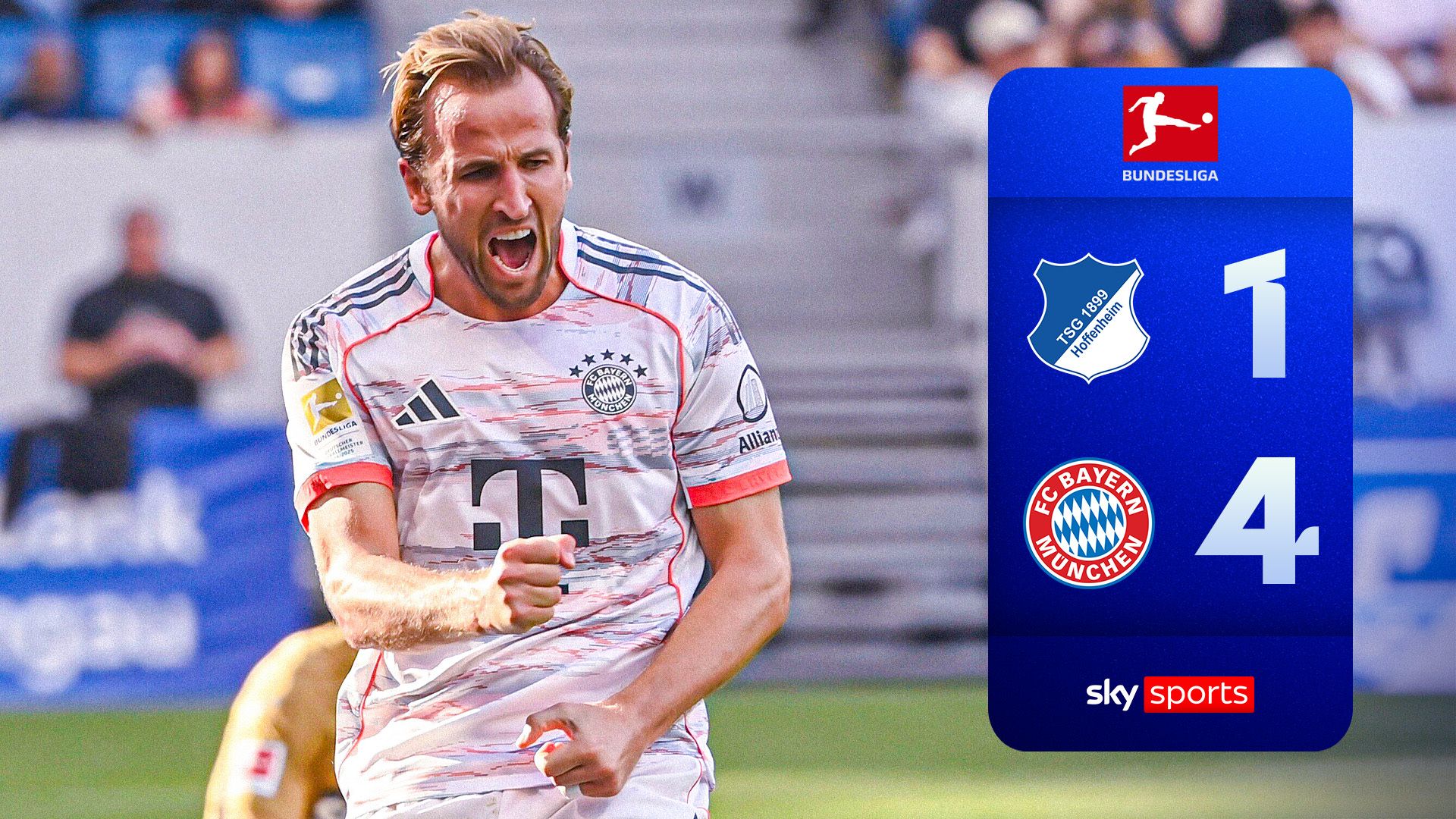 Highlights: Kane SMASHES in HAT-TRICK to secure Bayern win over Hoffenheim!
