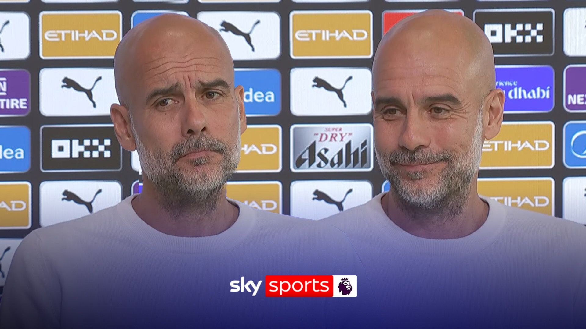 Guardiola 'not concerned' over City conceding late goals