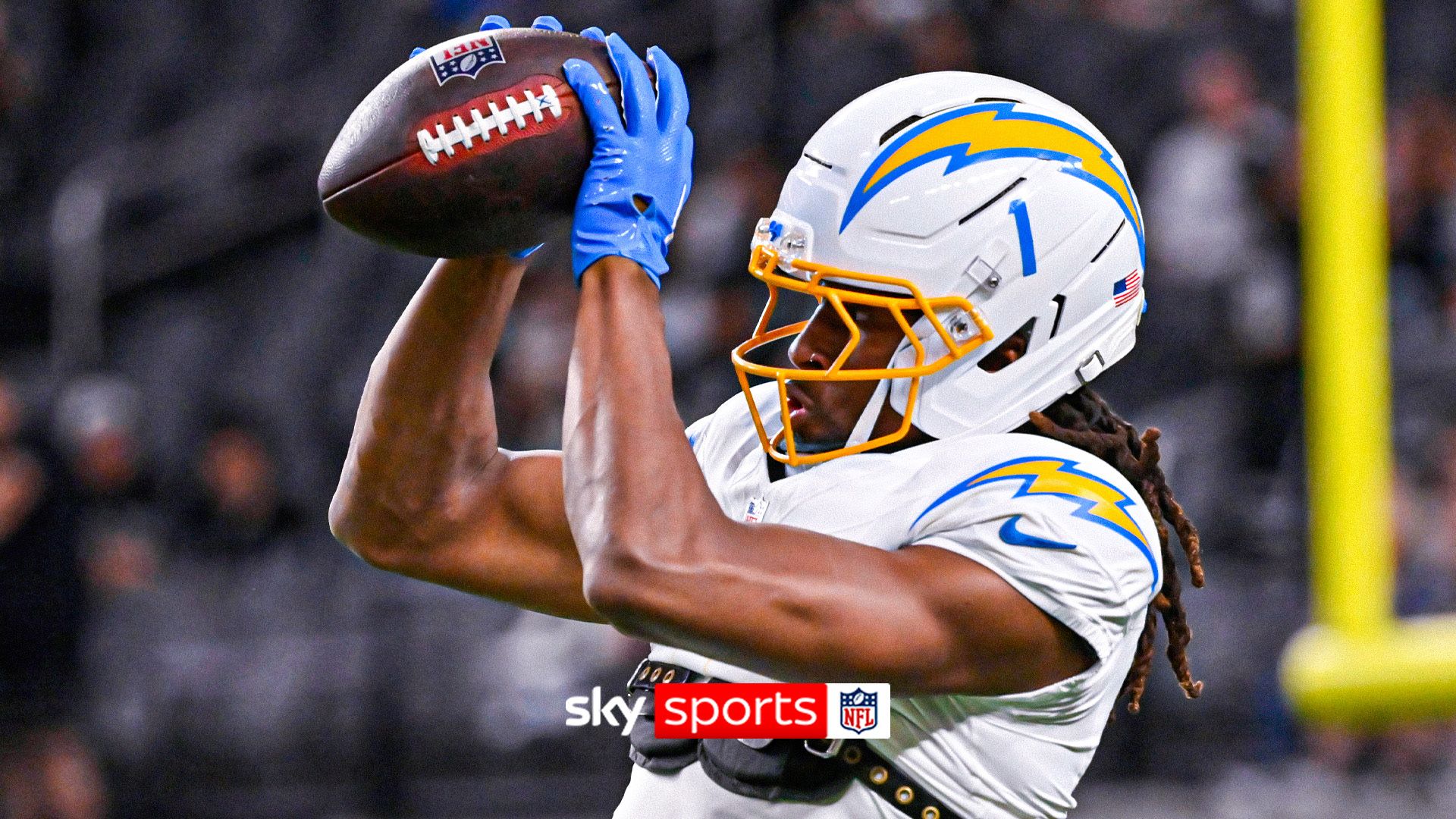 60-yard TD! Watch Herbert's immaculate launch to Johnston vs Raiders