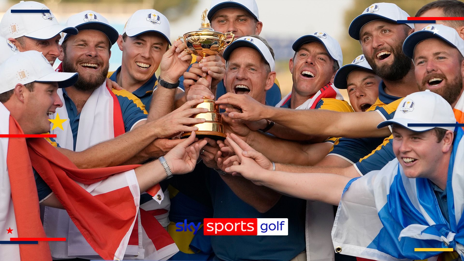 Meet Donald's Ryder Cup picks! Best of all six heading to New York!