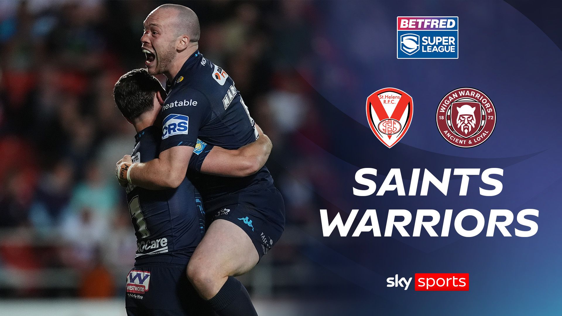 St Helens 4- 18 Wigan Warriors