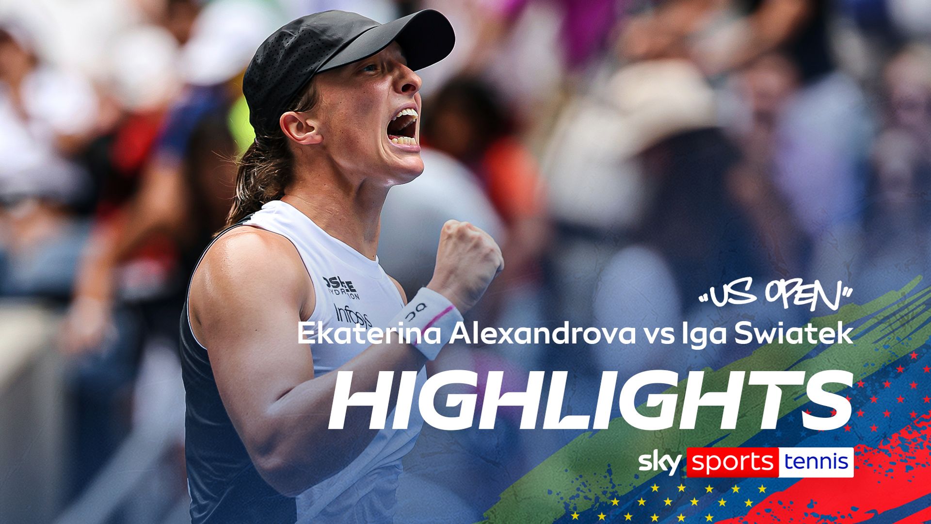 Statement win from Swiatek over Alexandrova to progress to quarters