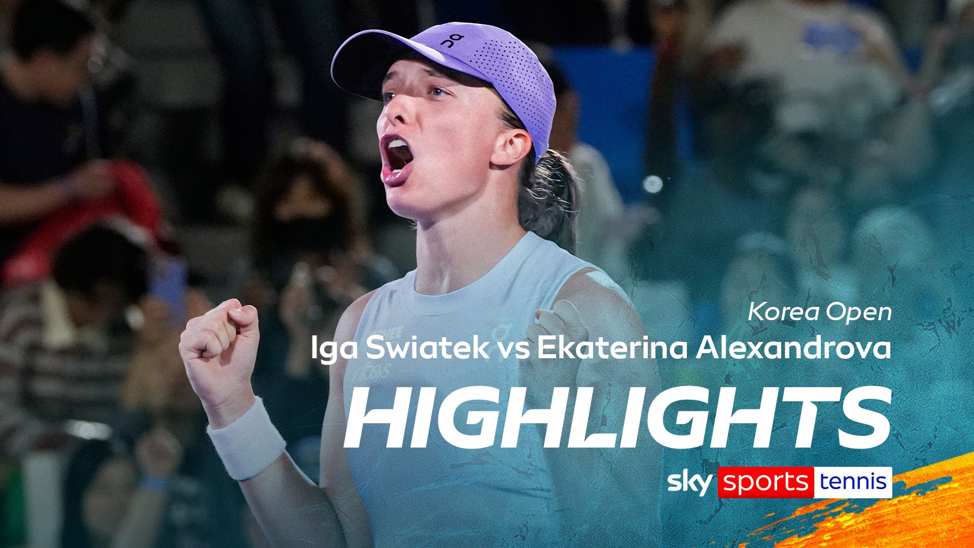 Swiatek wins career title No 25 with comeback victory over Alexandrova in Seoul!