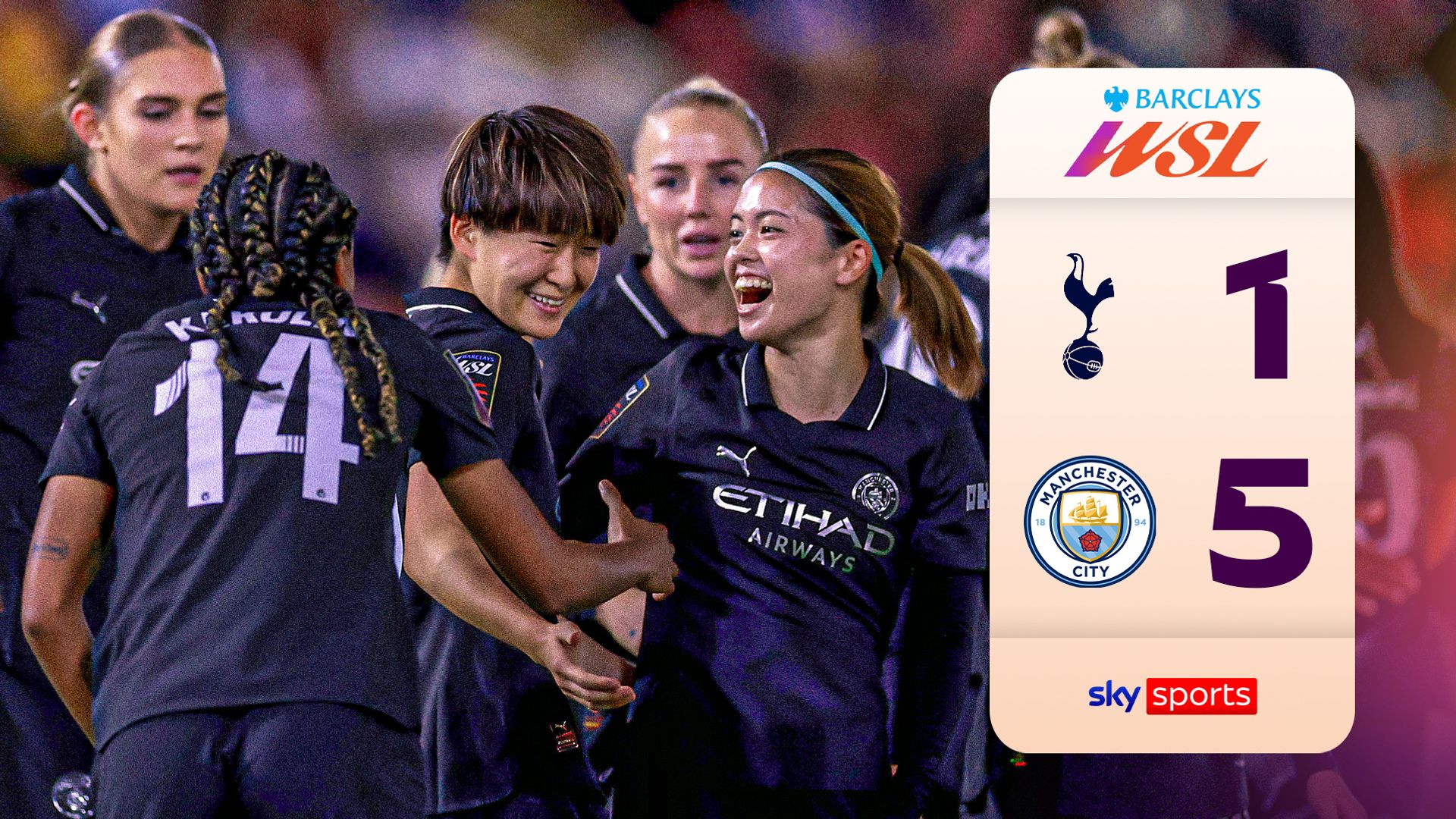 Clinton debut goal helps Man City hit FIVE past Spurs!