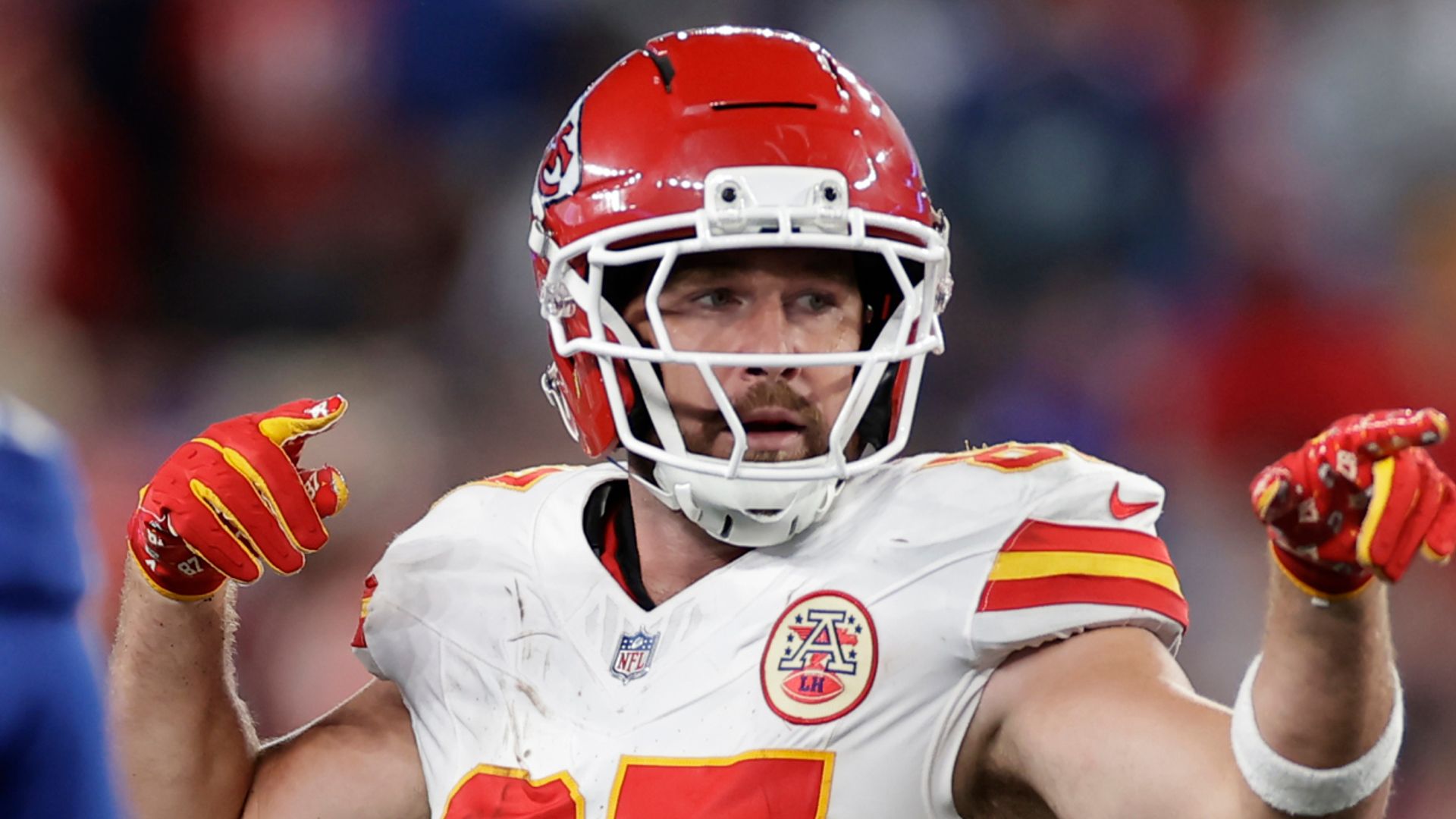 Kelce clashes with Chiefs coach Reid in win over Giants