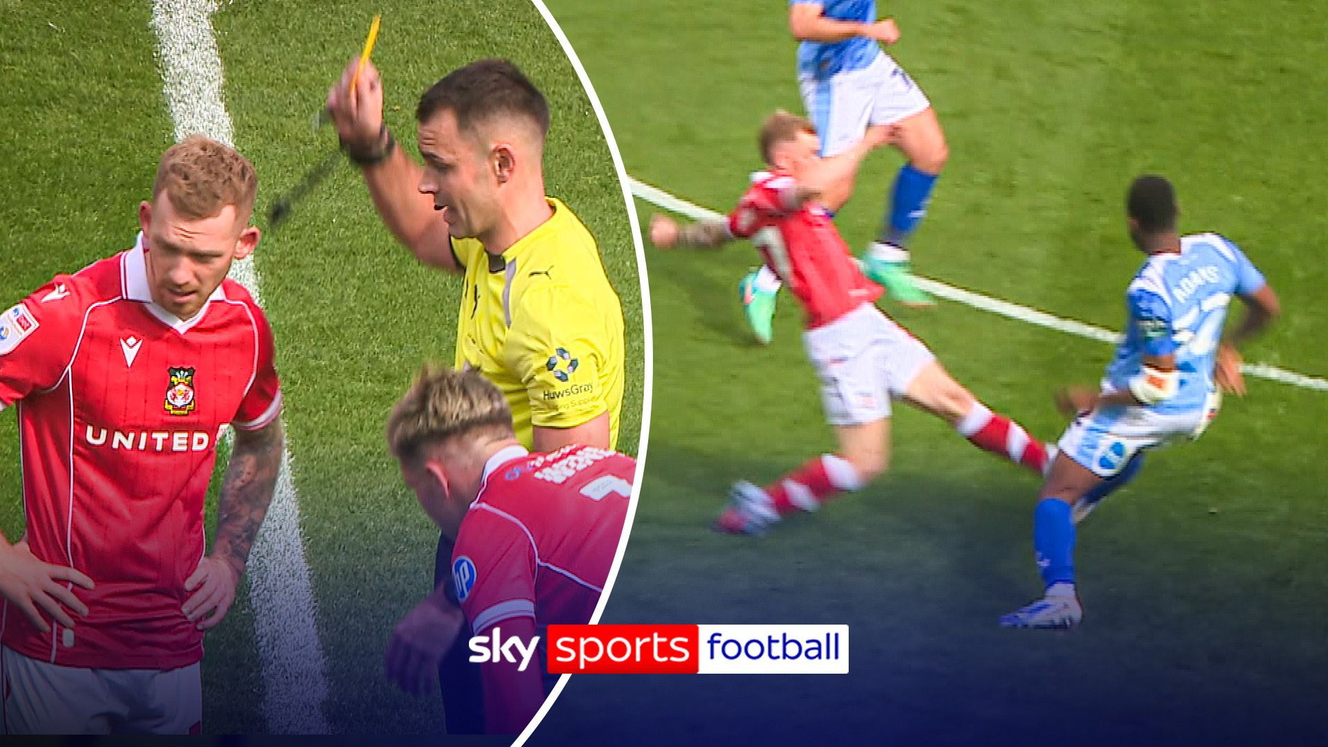 'It's an AWFUL challenge!' | Should Wrexham have seen red for this?