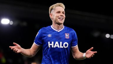 George Hirst scored Ipswich's third against Sheffield United