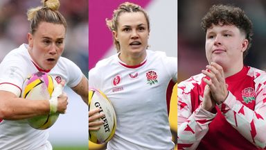 Meg Jones, Ellie Kildunne and Hannah Botterman are three of England's leading stars at this Women's Rugby World Cup