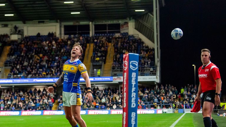 Leeds Rhinos had ample possession but could not finish off to turn it into points 