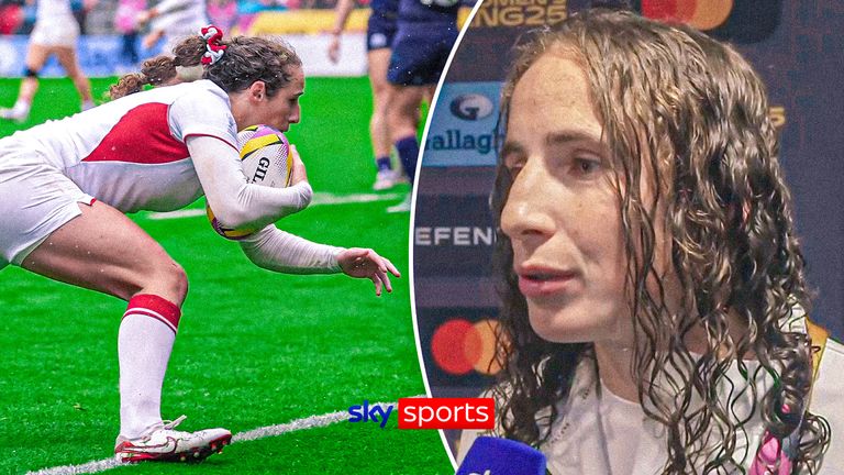 Following victory over Scotland, England's Abby Dow is excited for their semi-final clash against France at Ashton Gate