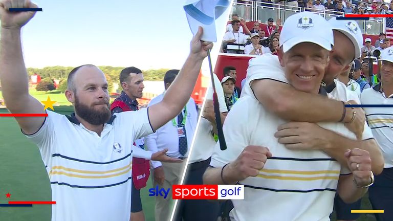 A look back at some of the most memorable winning moments from the Ryder Cup, featuring Medinah, Gleneagles and more! 