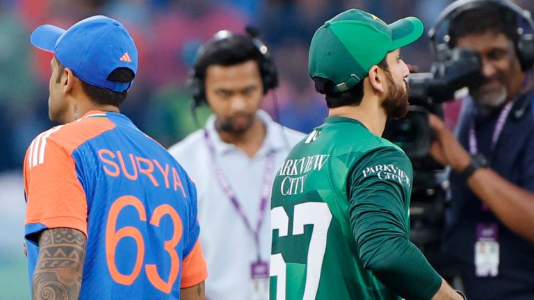 India captain Suryakumar Yadav and Pakistan counterpart Salman Agha did not shake hands during games at the recent Asia Cup