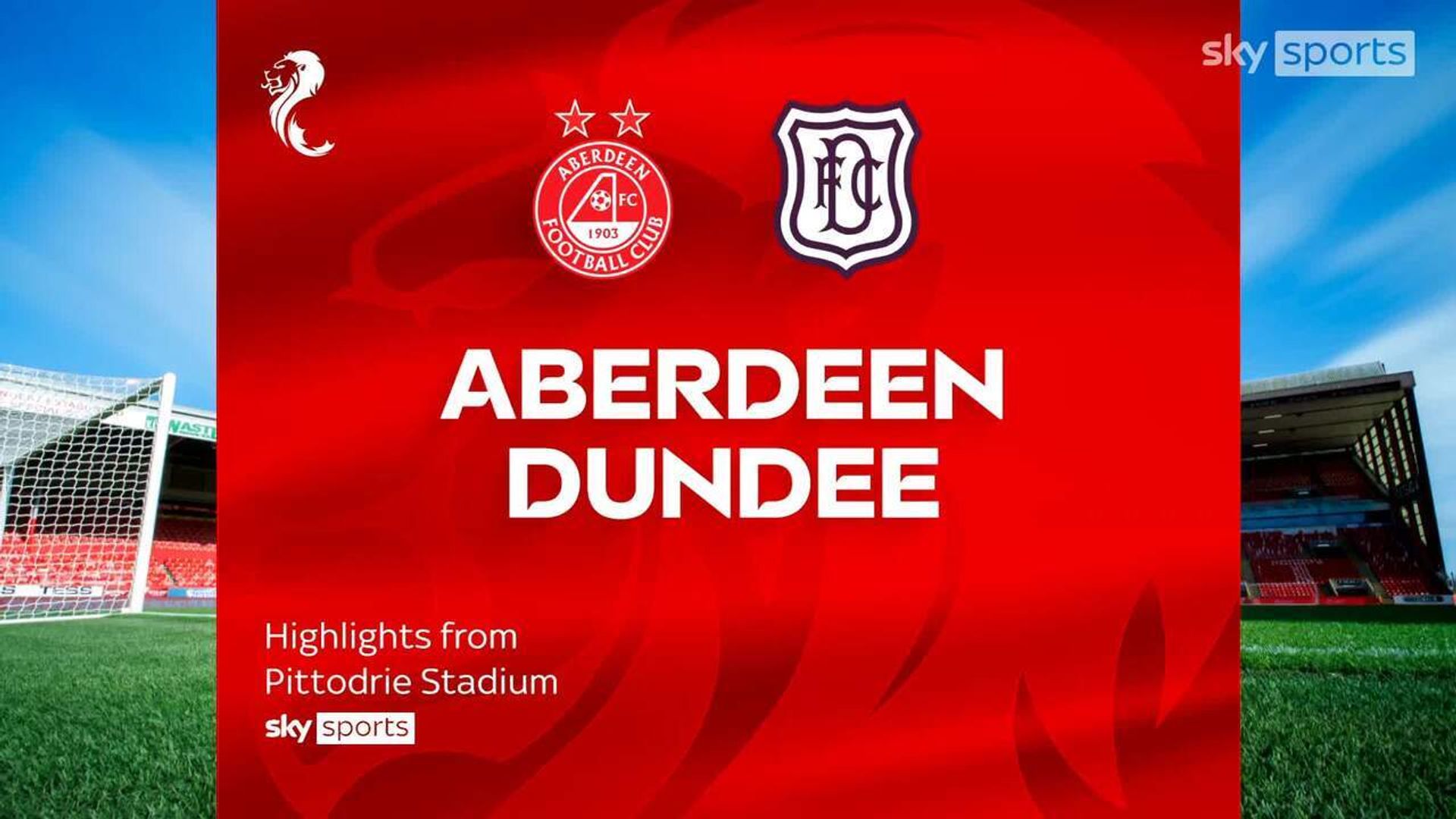 Aberdeen 4-0 Dundee 