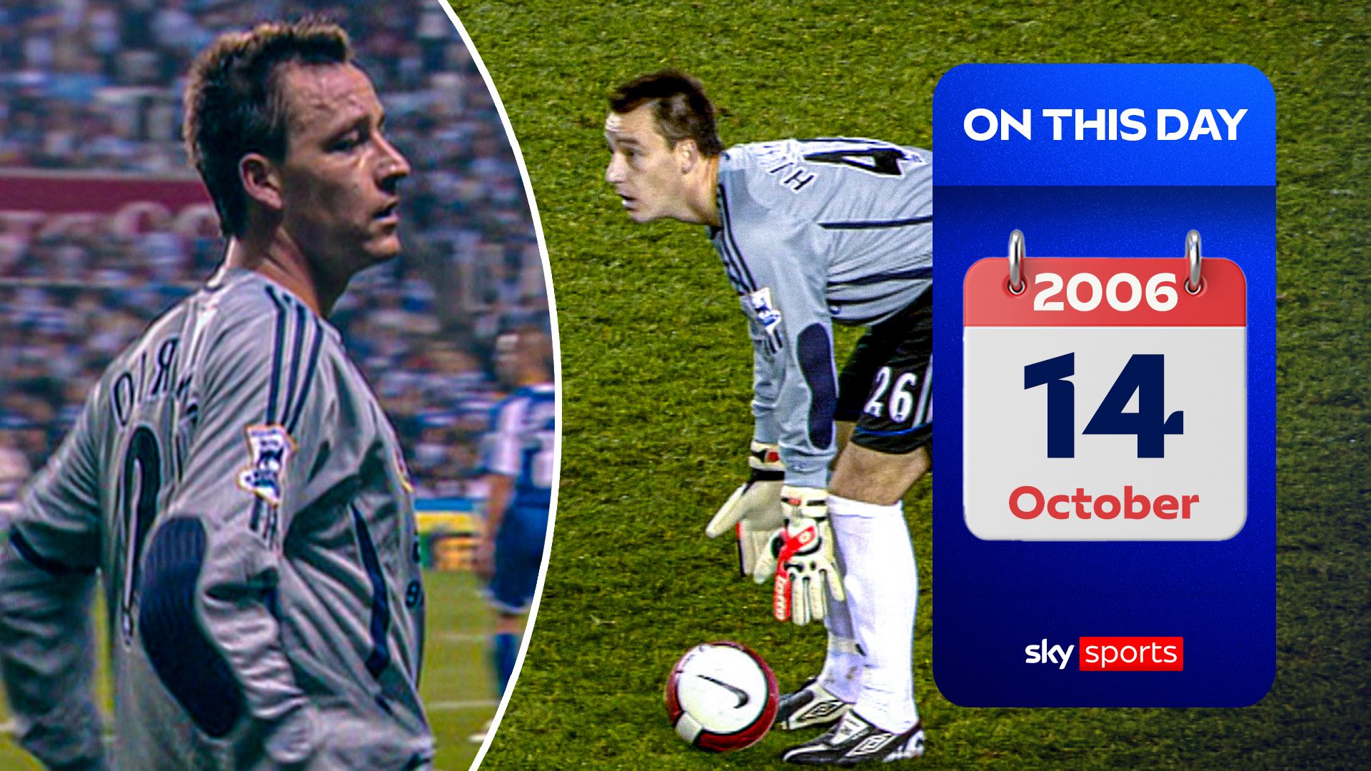 On This Day 2006: JT goes in goal!