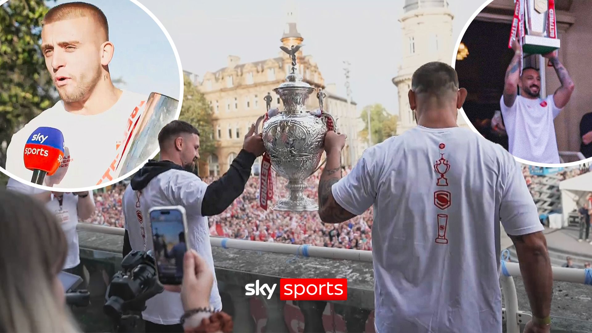 Hull KR celebrate historic treble with parade after Grand Final victory over Wigan