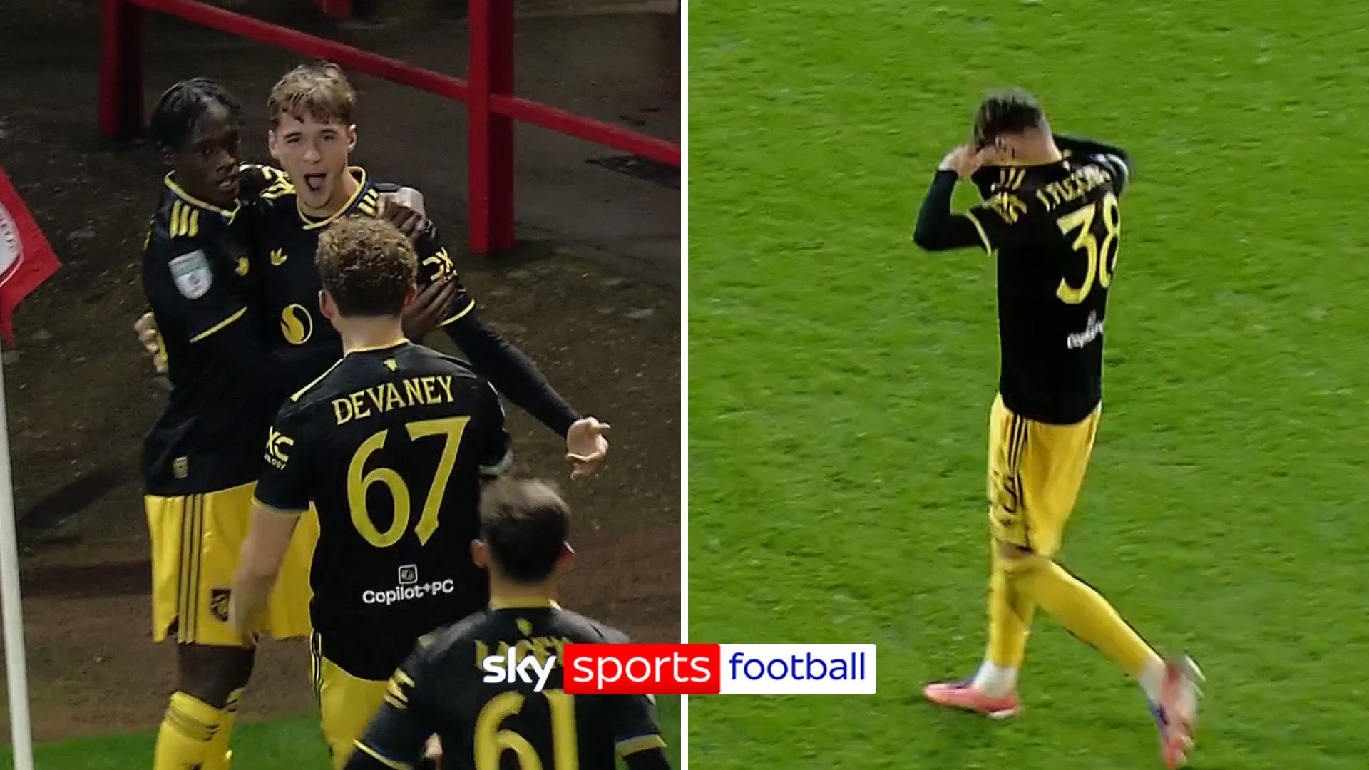 Ecstasy to agony! Darren Fletcher’s son scores but sees RED for Man Utd! 