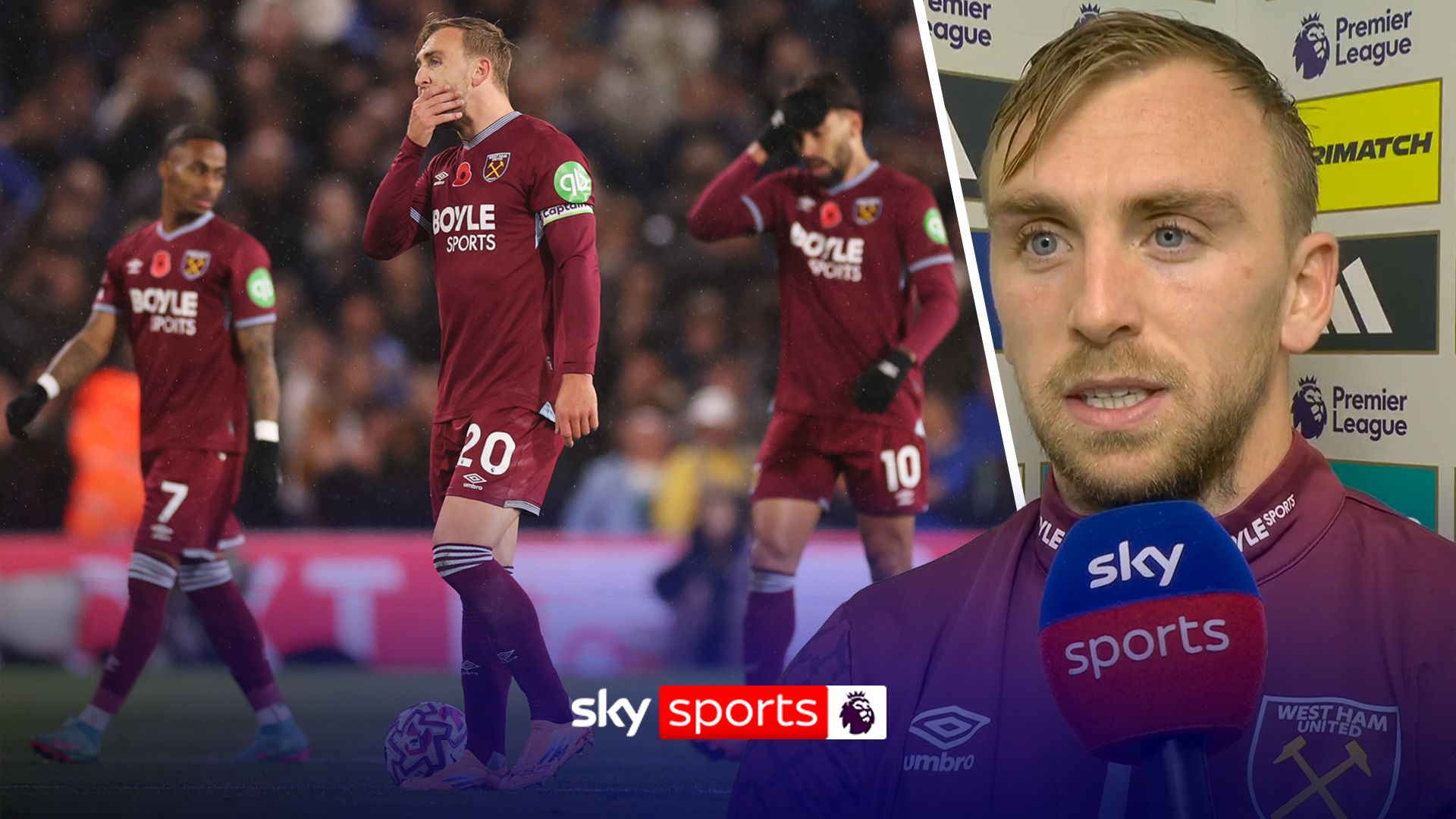 'We're in trouble' | Bowen's honest admission on Hammers' struggles