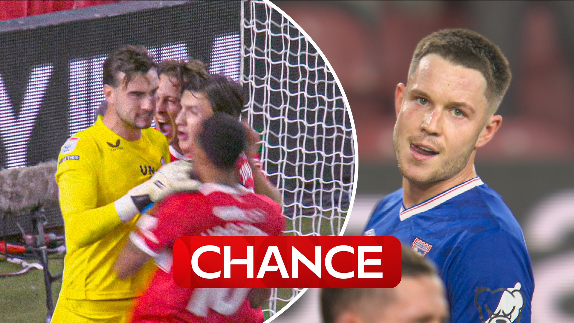 'Brynn the hero!' | Hirst denied from the spot!