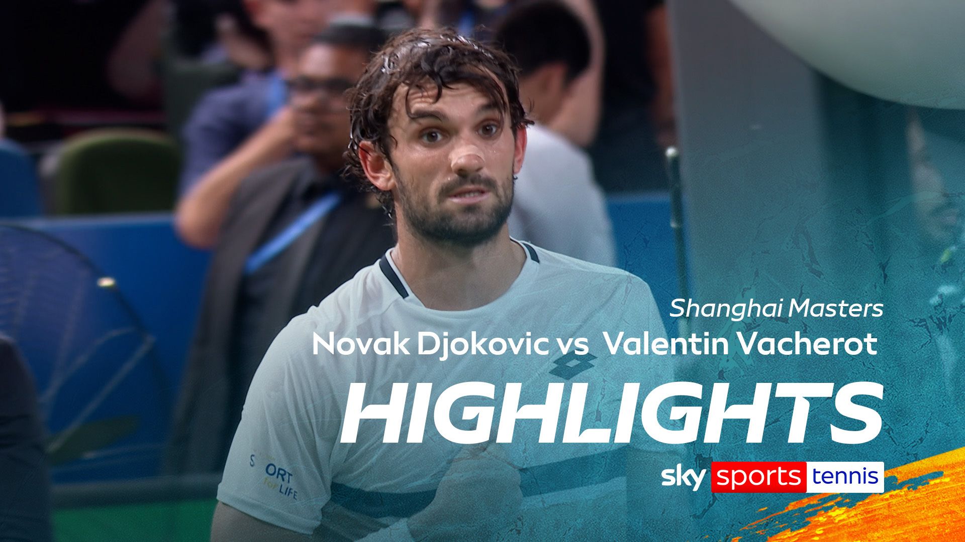 World No 204 Vacherot defeats injured Djokovic to reach Shanghai Masters final 
