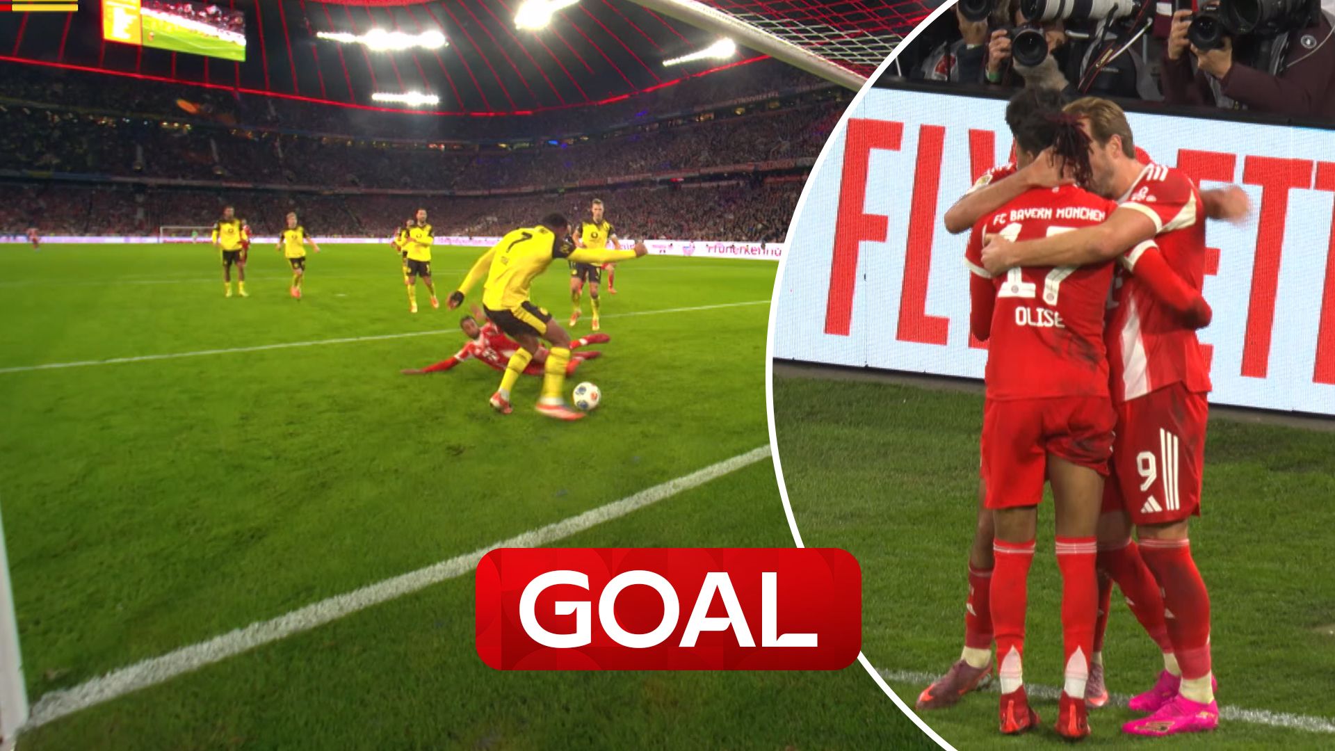 'Horrible moment for Bellingham!' | Olise TACKLES Jobe on goal-line to score