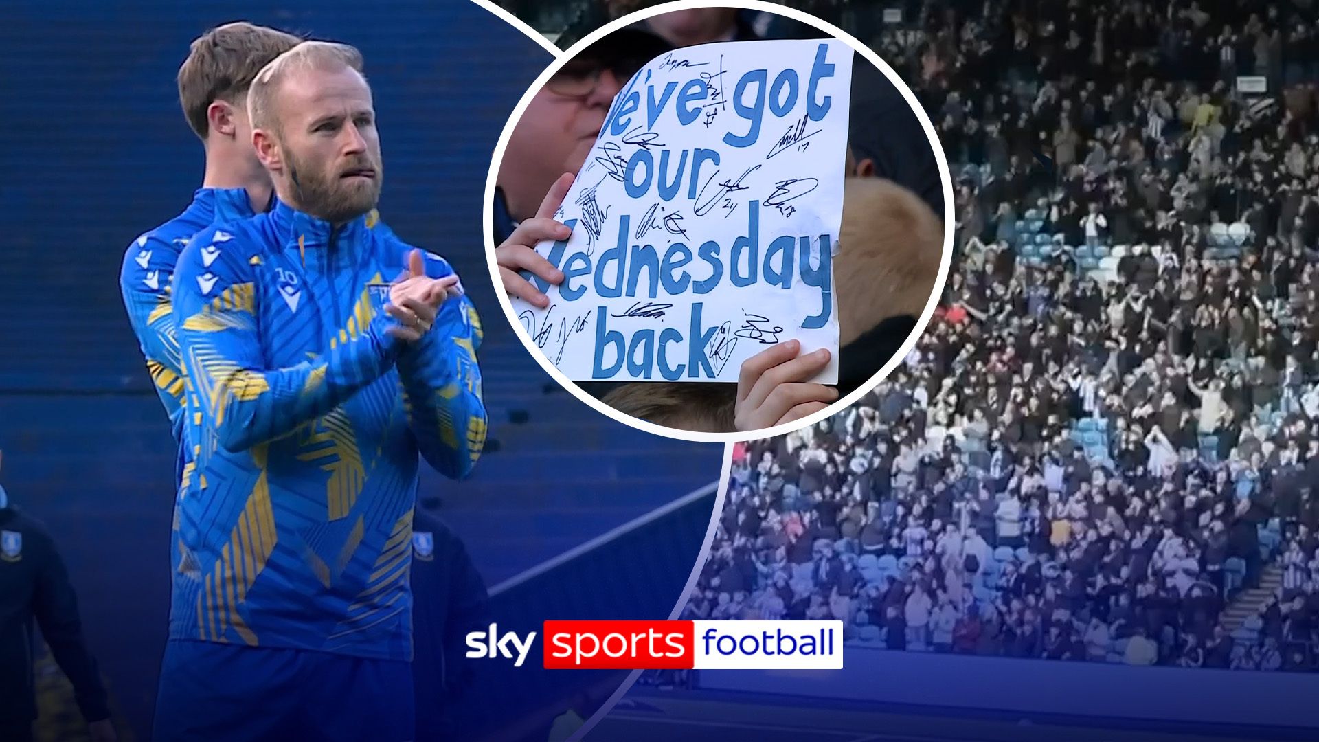 Sheff Weds fans show support back at Hillsborough with club in administration 