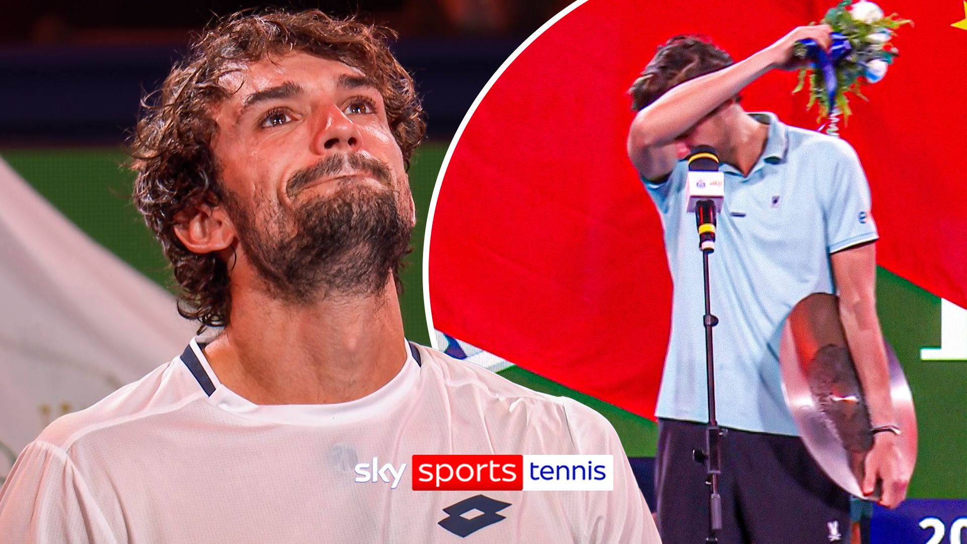 'I love you so much!' | Rinderknech's emotional speech to cousin Vacherot 