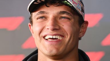 Lando Norris at the Mexico City Grand Prix