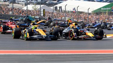 The start to the US GP in 2024