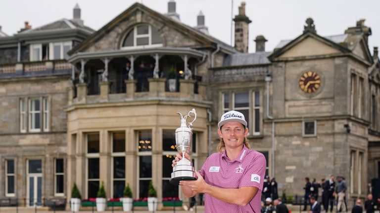 Cameron Smith claimed a one-shot victory in The 150th Open in 2022 