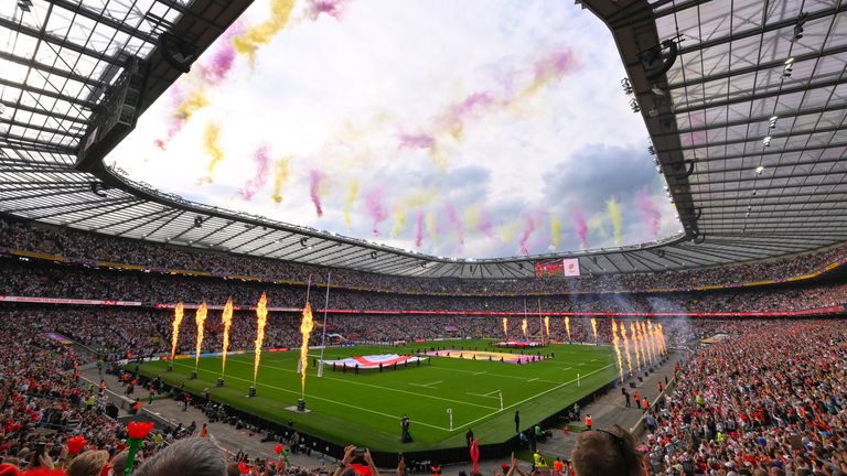 The Women's Rugby World Cup final match between England and Canada at the Allianz Stadium attracted a record 81,885 spectators