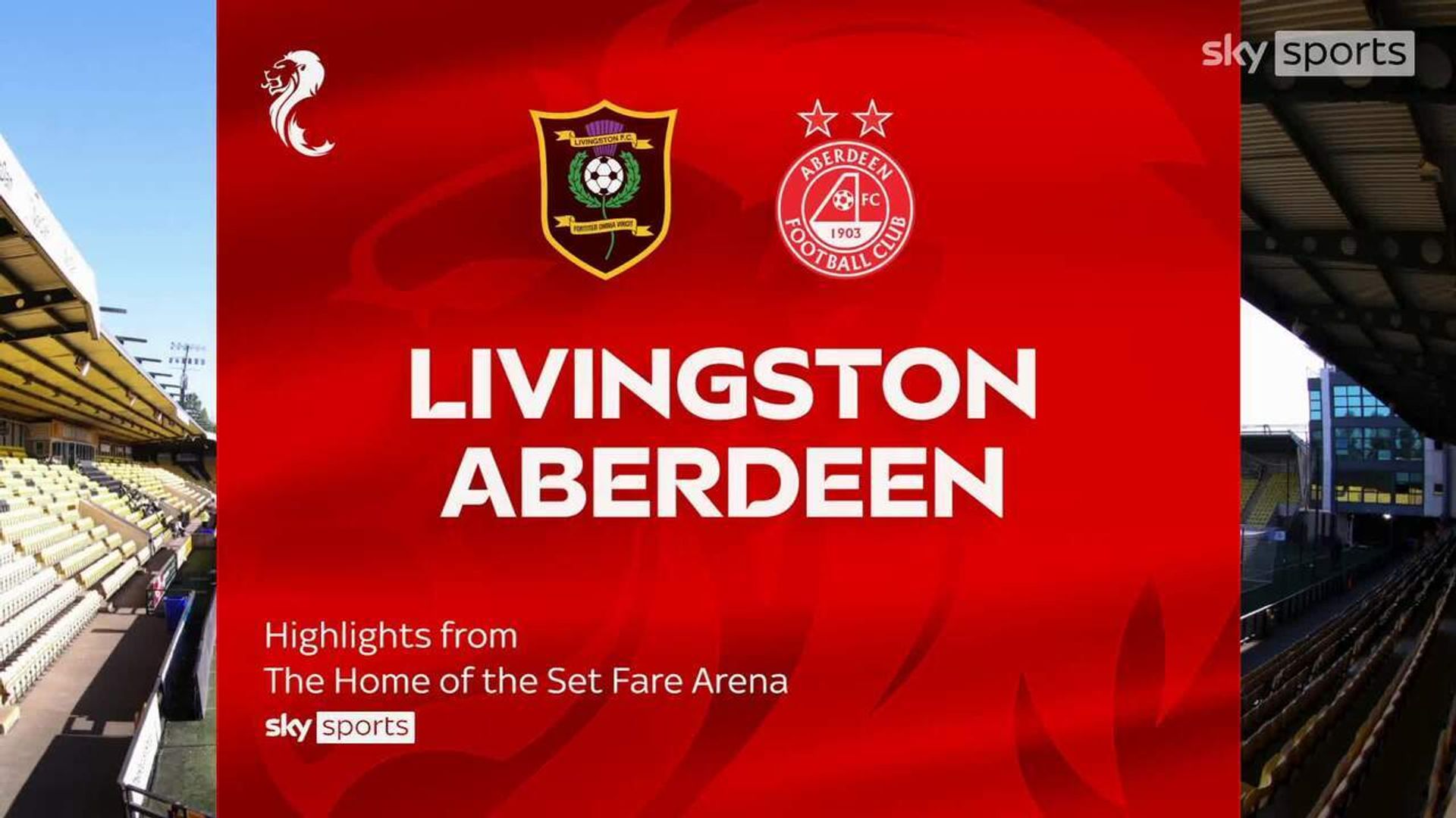 Livingston 0-1 Aberdeen
