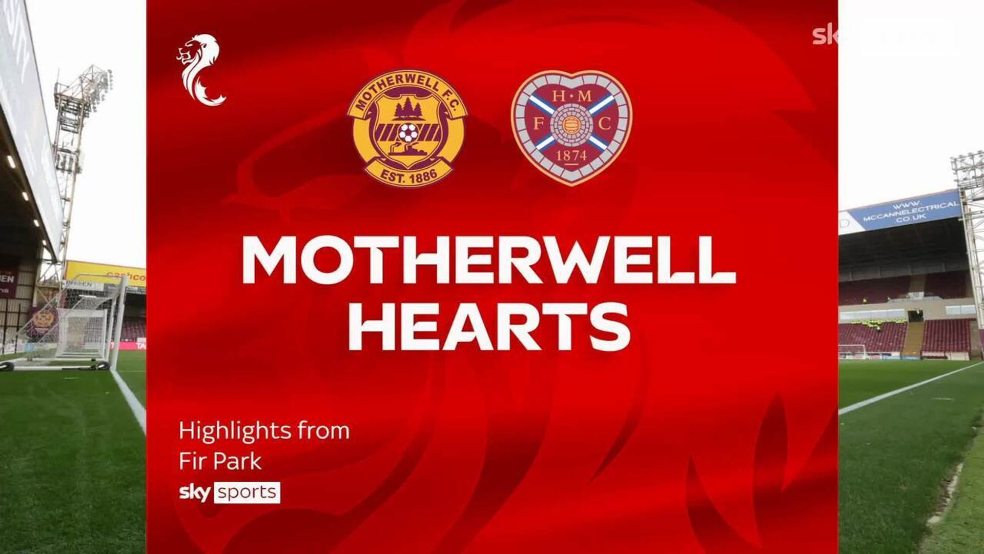 Motherwell 0-0 Hearts