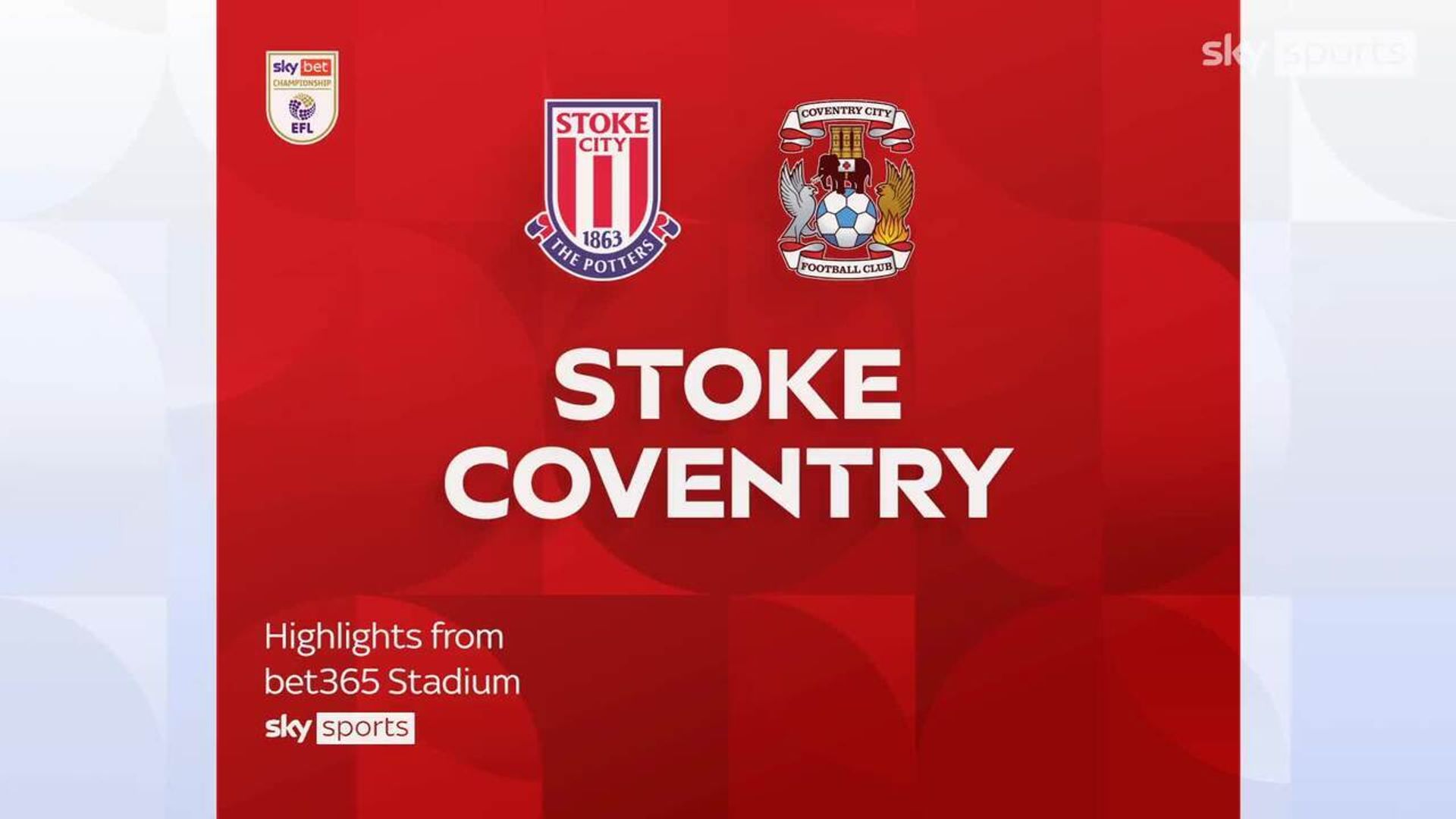 Stoke 0-1 Coventry