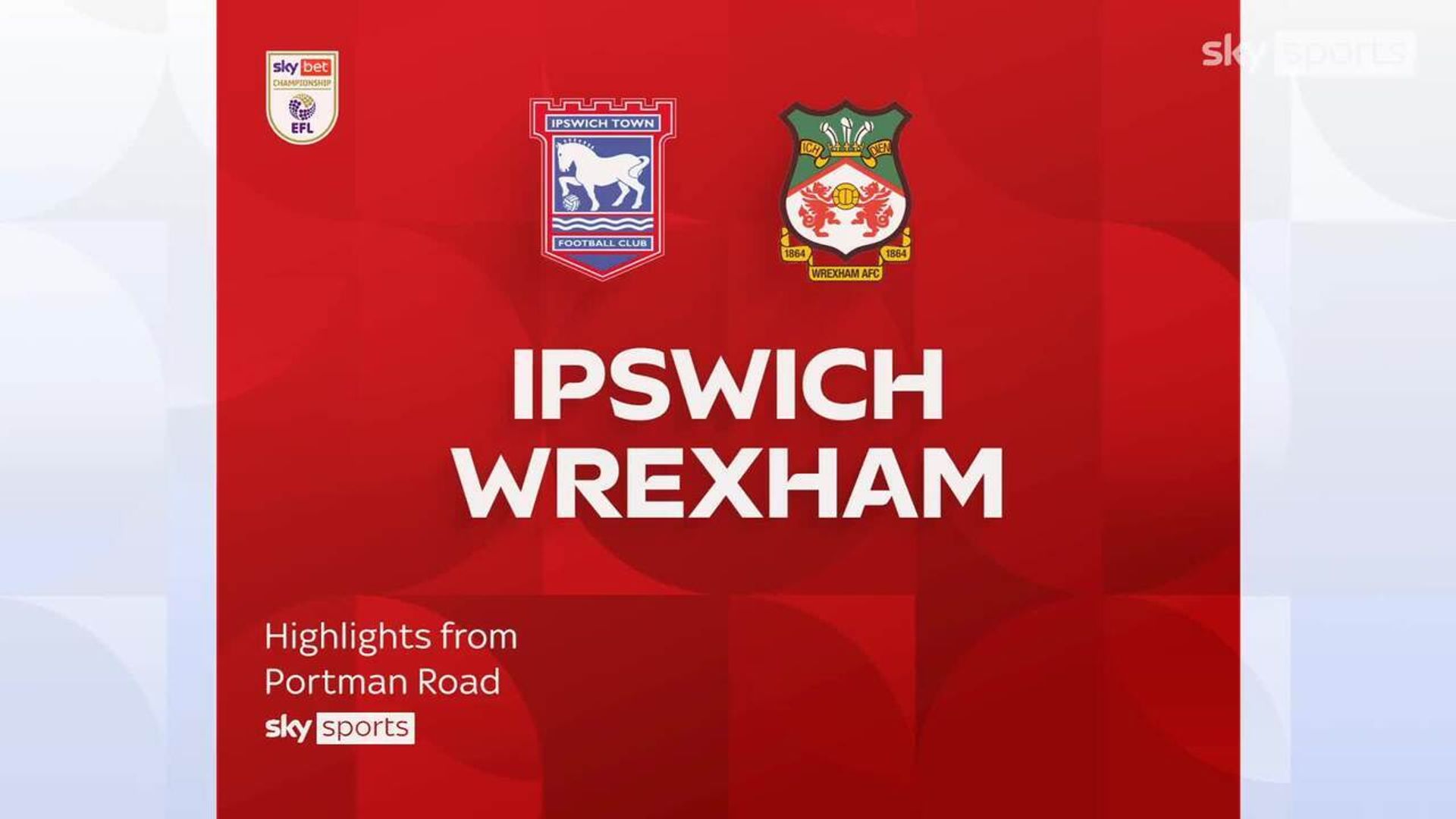 Ipswich 0-0 Wrexham